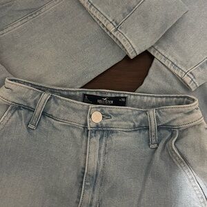 Hollister Women's High Rise Light Blue Jeans